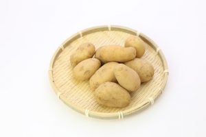 じゃがいもの葉が・・・